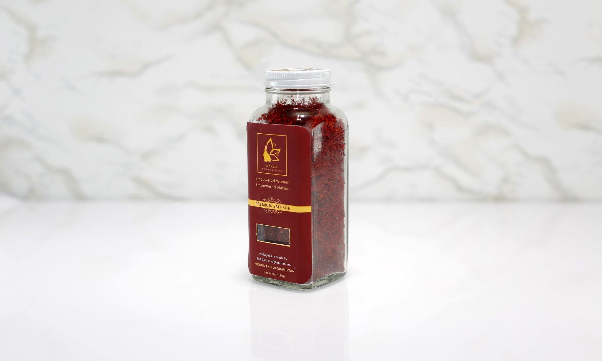 Premium Afghan Saffron - 10G - Red Gold of Afghanistan - Premium Afghan Saffron