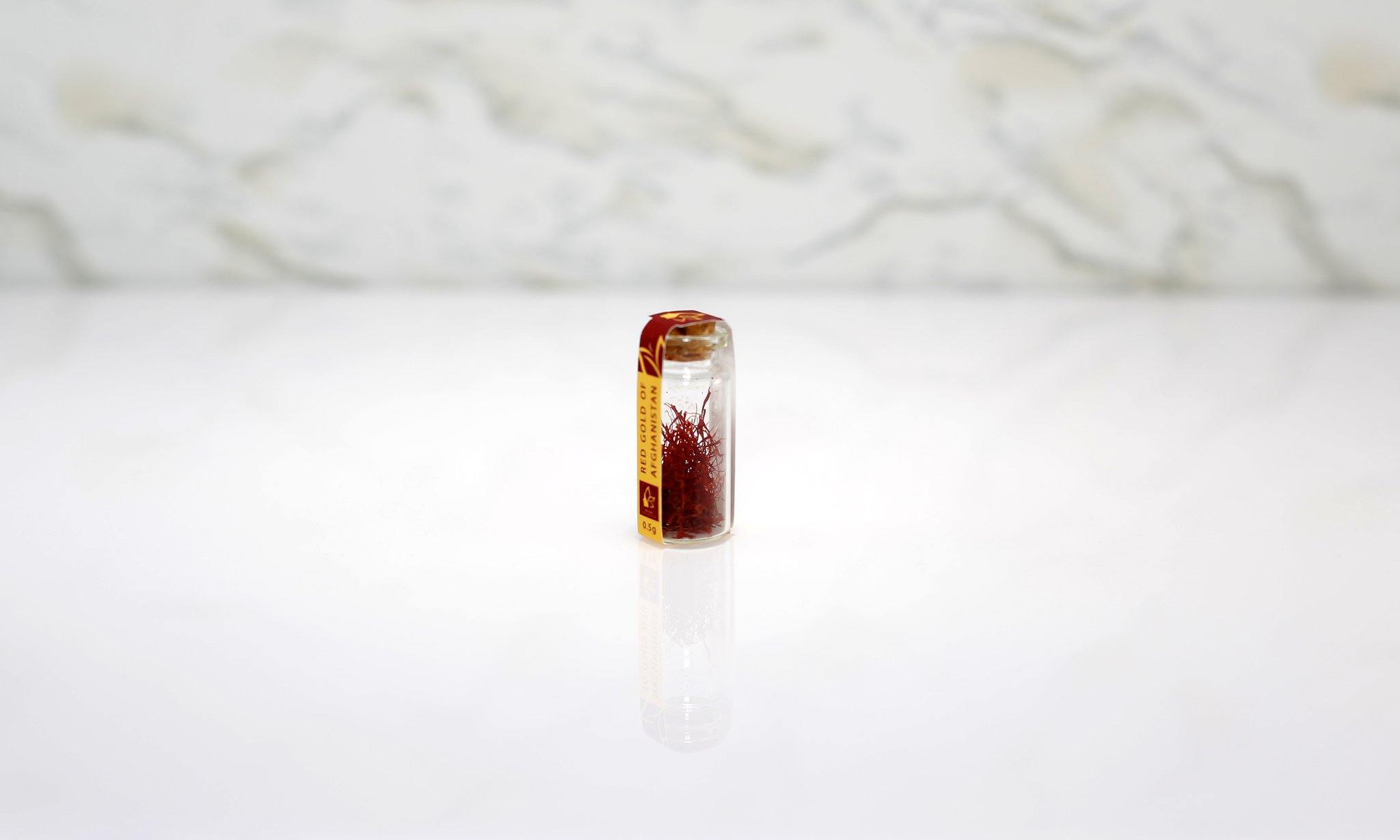 Premium Afghan Saffron - 0.5G - Red Gold of Afghanistan - Premium Afghan Saffron